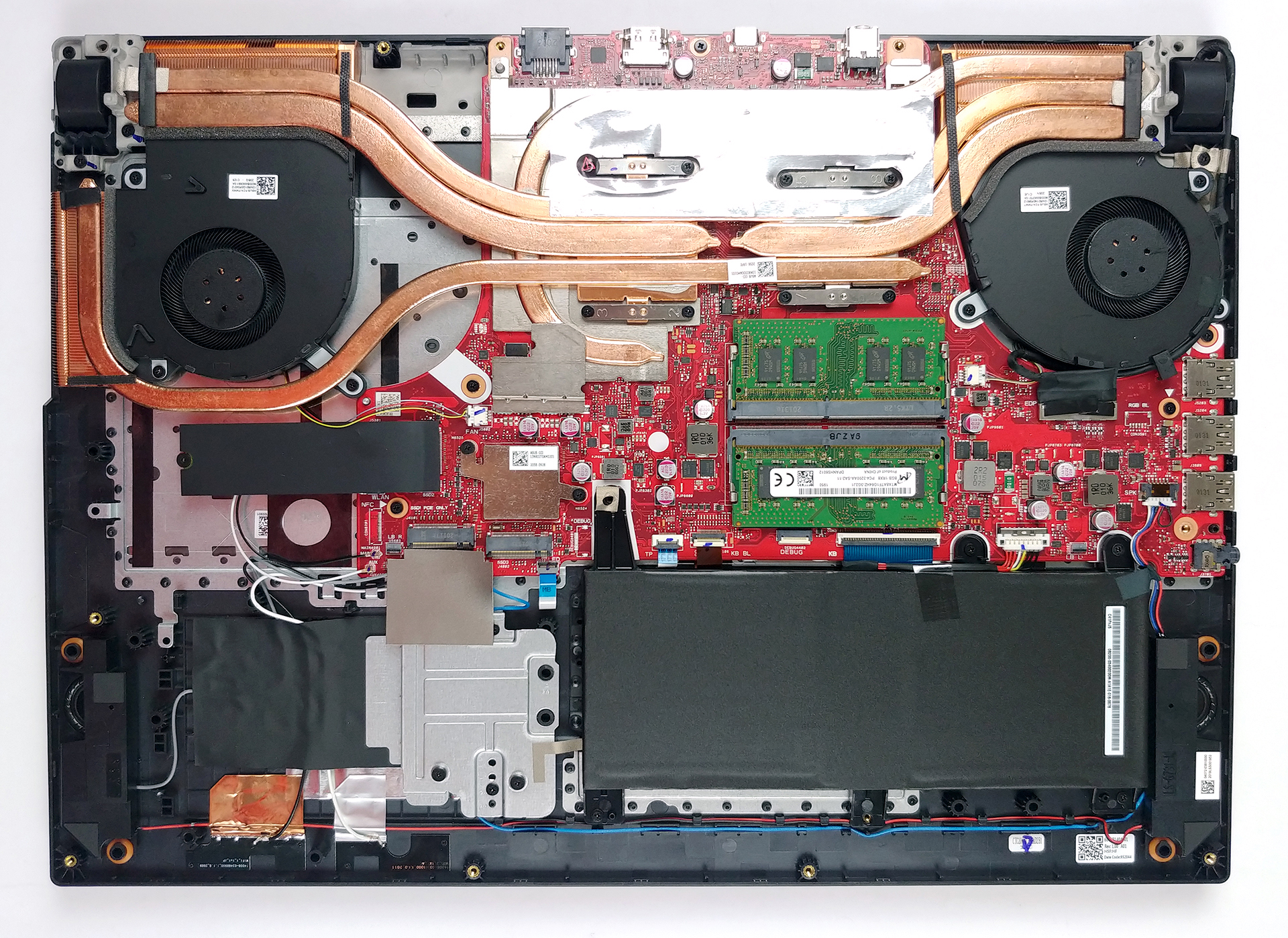 How to replace and fix ASUS G731G G712L G532L G732L 40pin 0.5mm LED 6017B1432701 1422-03CR0AS 1422-03CN0AS 14005-03080000 LCD Cable (ASUS ROG Strix G17 G712)